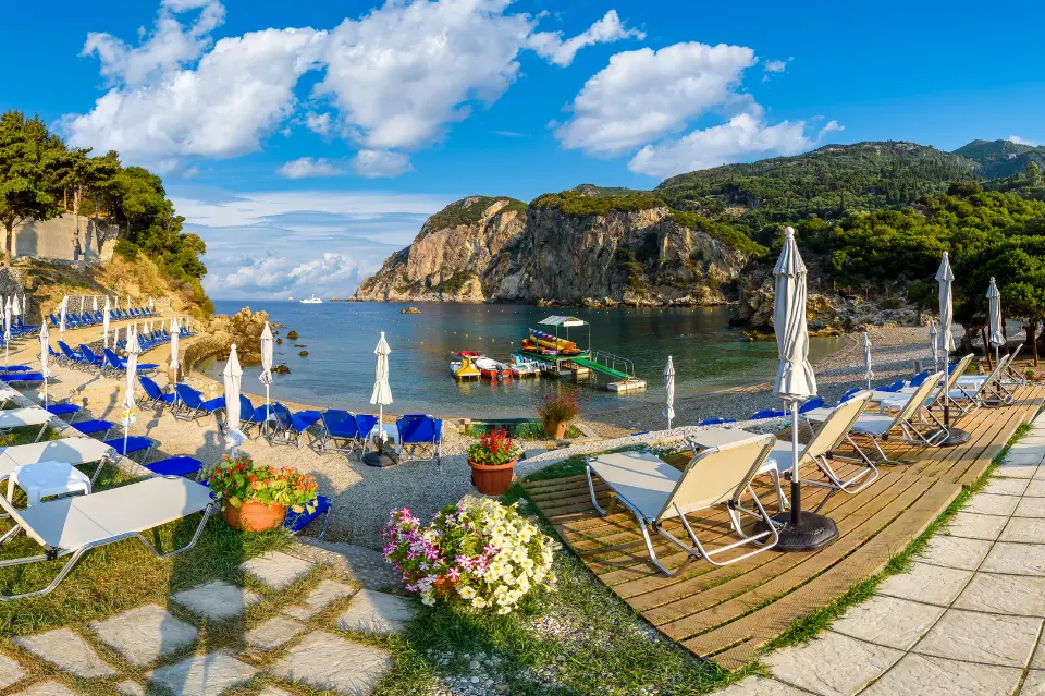 Agios Petros Beach - Paleokastritsa